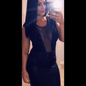 American Apparel Mesh Bodysuit